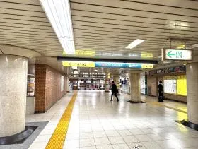 小川町駅構内