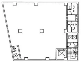 スギタビルの基準階図面