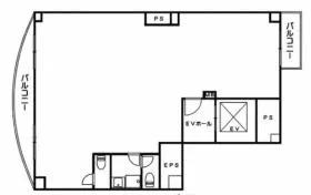 信濃路ビルの基準階図面