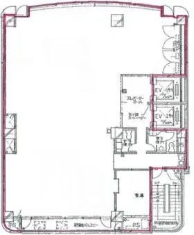 CSS BuildingⅢビルの基準階図面