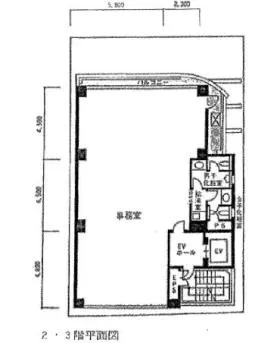 NSKビルの基準階図面