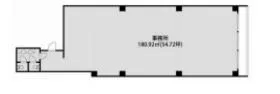 興松ビルの基準階図面