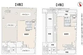 ISY国際ビルの基準階図面
