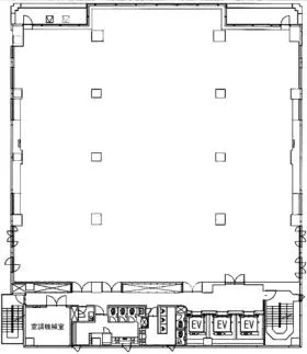金子第1ビルの基準階図面