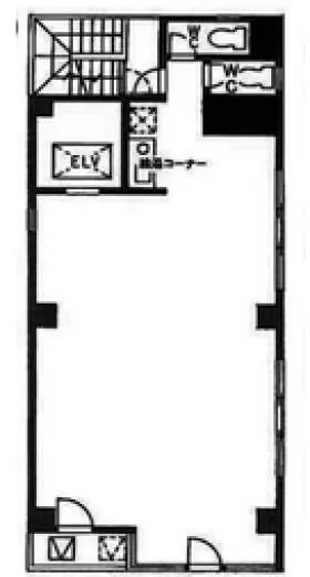 MS-1ビルの基準階図面