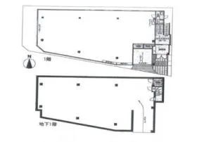 アーバン田園調布の基準階図面
