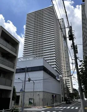 月島ムーンアイランドタワービルの外観