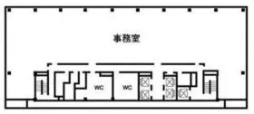 名古屋三井ビルディング本館の基準階図面