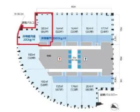 ＪＲセントラルタワーズ(ジェイアールセントラルタワーズ)の基準階図面