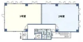 エスカ名駅東の基準階図面