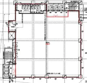 Ｋｉｎｊｉｒｏ名駅Ｍｉｎａｍｉビル(キンジロウ名駅ミナミビル)の基準階図面