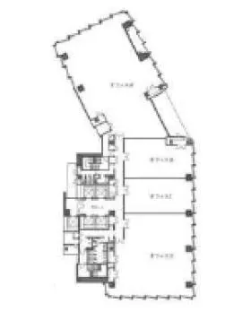 エニシオ名駅の基準階図面