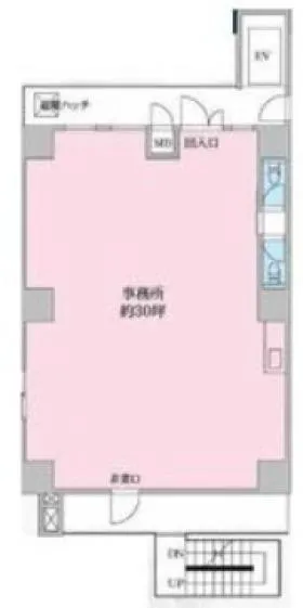 ジュモール名駅の基準階図面