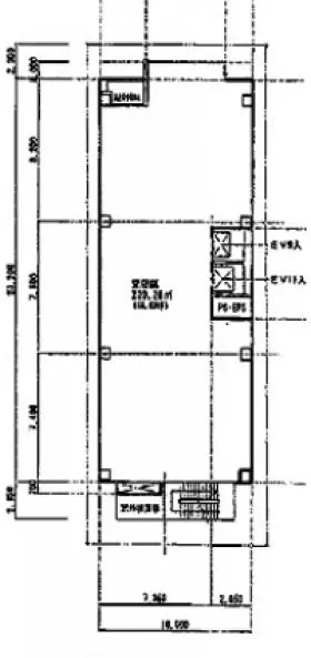 シエルブルー栄広小路の基準階図面