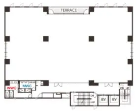 ＴＰＢ(ティーピービー)の基準階図面