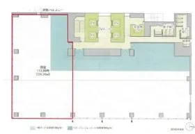 名古屋伏見Ｋスクエアビル(名古屋伏見ケイスクエアビル)の基準階図面