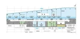 イノゲート大阪の基準階図面