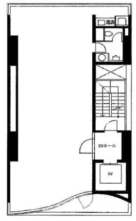 北浜藤浪の基準階図面
