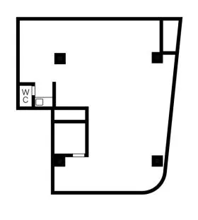 谷ビルディングの基準階図面