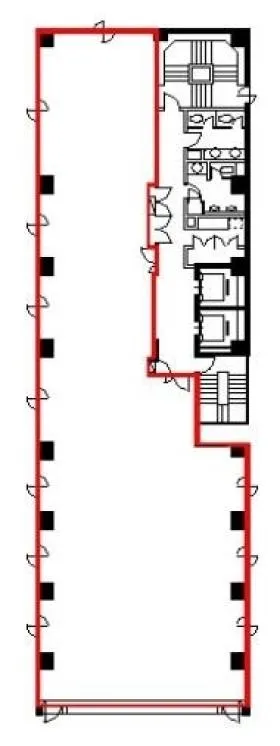 平野町高橋の基準階図面