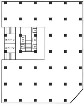 沢の鶴の基準階図面