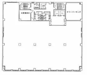 平野町センチュリーの基準階図面