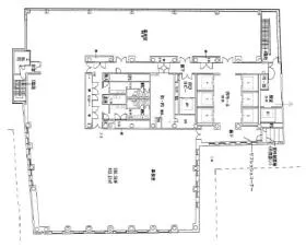 銀泉備後町の基準階図面