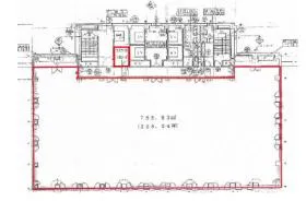 クラボウアネックスの基準階図面