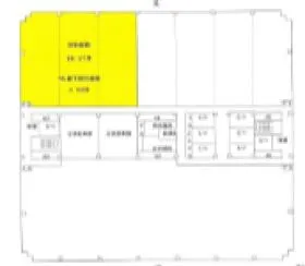 肥後橋シミズの基準階図面
