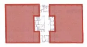 ＯＮＥＳＴ新大阪スクエアビル(オネスト新大阪スクエアビル）の基準階図面