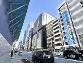 第一生命京橋キノテラスの外観