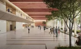 大井町駅周辺広町地区開発の外観