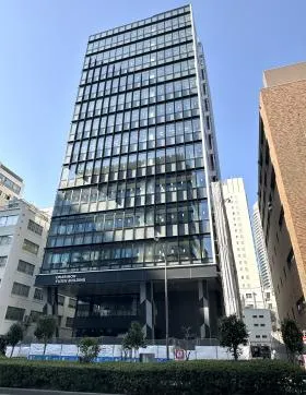 仮)御成門郵船ビル建替え計画ビルの外観