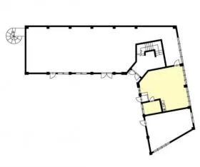 沢村ビルの基準階図面