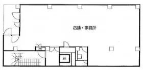 大栄堂ビルの基準階図面