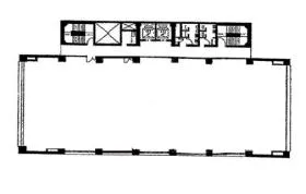 松山千舟454ビルの基準階図面