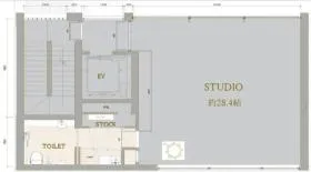 STUMP BASE ANNEXの基準階図面