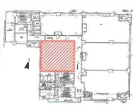 レジディア大通西の基準階図面