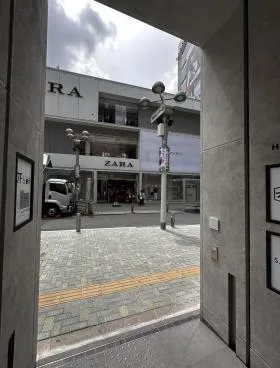 (仮称)渋谷宇田川町17開発計画ビルの外観