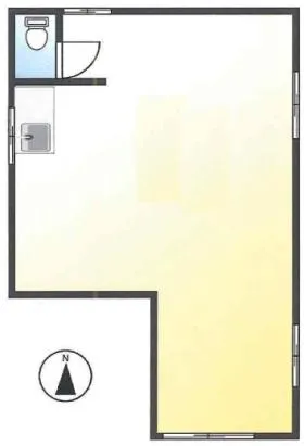 築山ビルの基準階図面