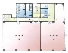 第3愛和ビルの基準階図面