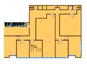 IN東洋ビルの基準階図面