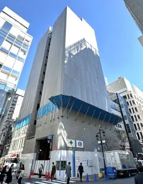 (仮称)銀座5丁目みゆき通り開発計画ビルの外観