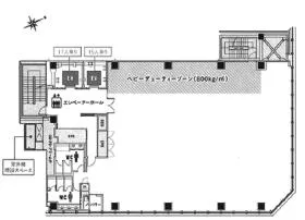 八重洲kビルの基準階図面