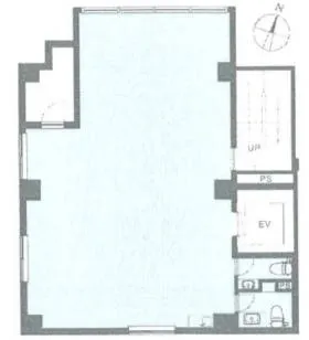 HOYO新虎ビルの基準階図面