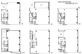 Mduex(旧:YMT-2)ビルの基準階図面