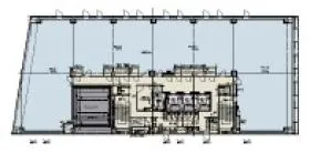 新大阪第5ドイビルの基準階図面