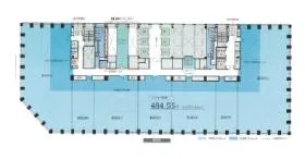 淀屋橋ステーションワンの基準階図面