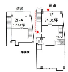 小林ビルの基準階図面