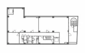 互興ビルの基準階図面